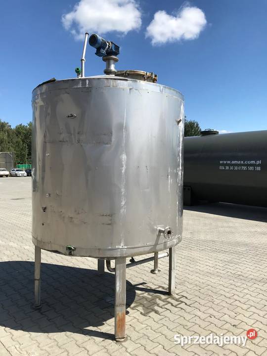 Zbiornik nierdzewny 3000 3m3 kwasoodporny