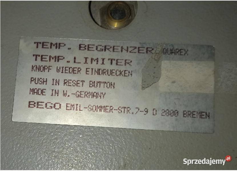 Parownica Bego Aquarex Góra