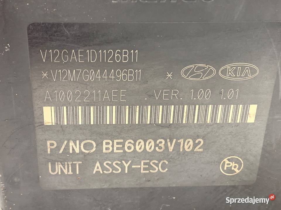 POMPA ABS KIA RIO IV 58920H8200 14 99 sprzedam