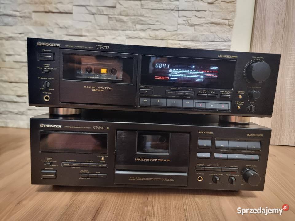 Deck magnetofon pioneer CT737 stan idealny Poznań