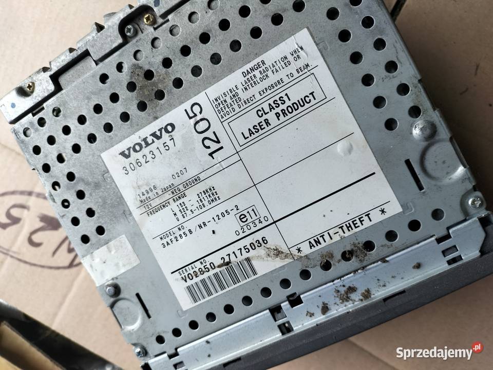 VOLVO S40 V40 RADIO 30623157
