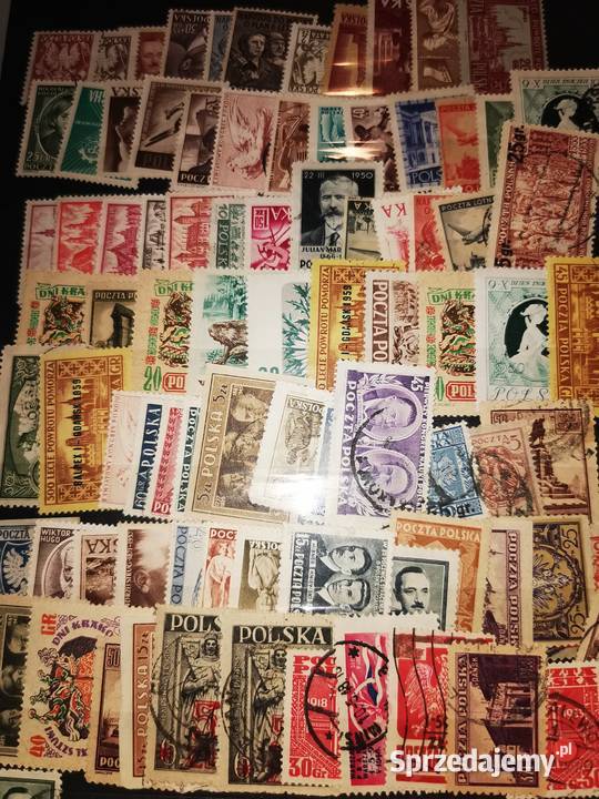 Znaczki polskie kasowane 1918 do lat 60 Puławy