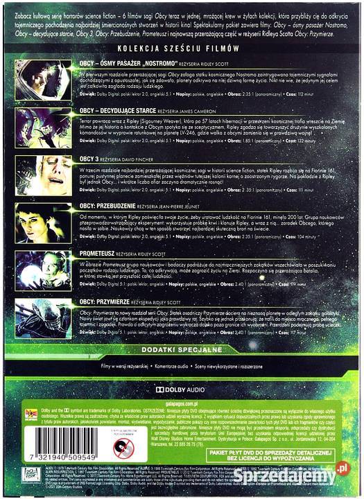 OBCY KOLEKCJA SZEŚCIU FILMÓW Kalisz