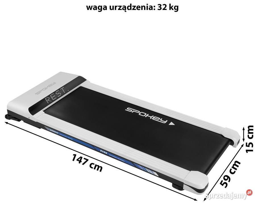Bieżnia elektryczna SPOKEY Even BL 1200W 6h wielkopolskie