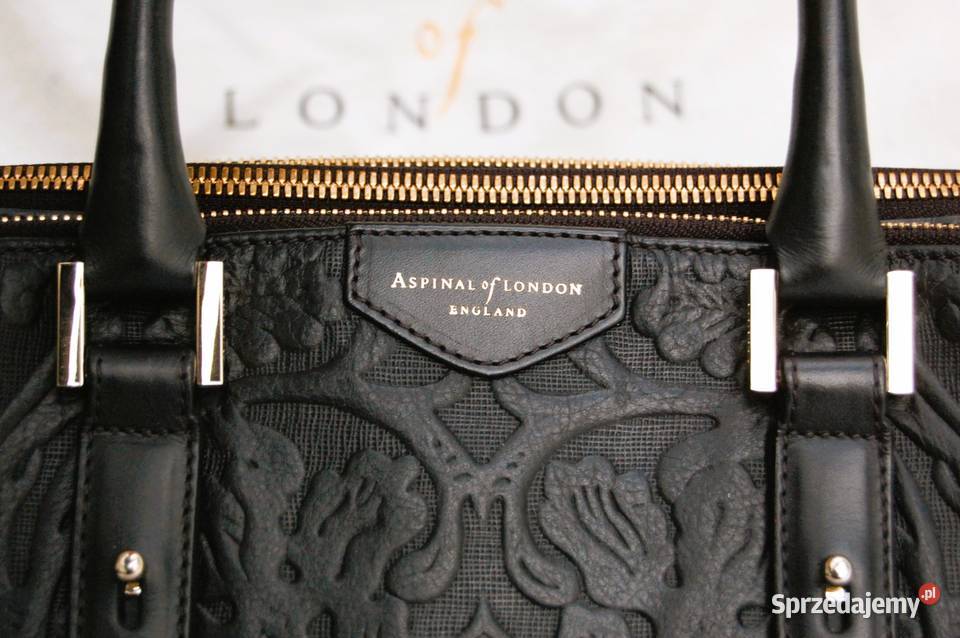 Aspinal of London Brook Street Bag czarna Lublin