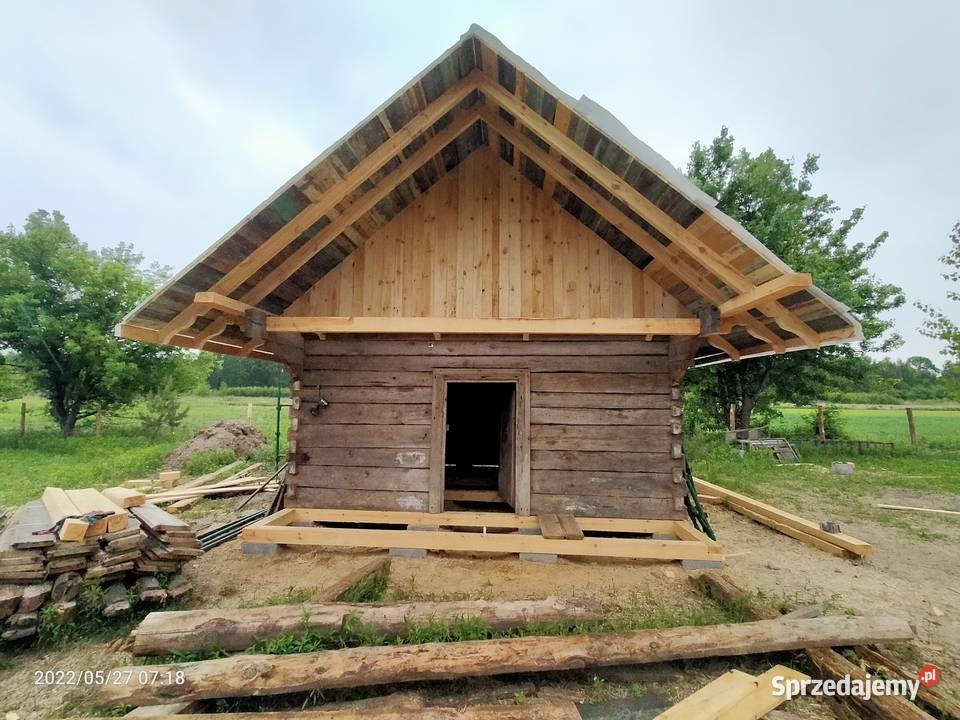 Przenoszenie domów drewnianych Pozostałe mazowieckie Kowalków-Kolonia