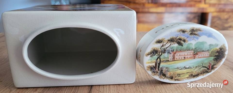 Angielska porcelana Ironstone pojemnik na Kraków sprzedam
