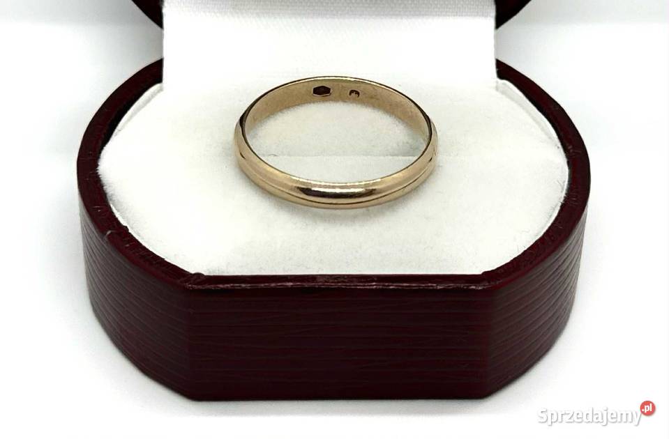 Złota obrączka pr585 32g R25 Elbląg