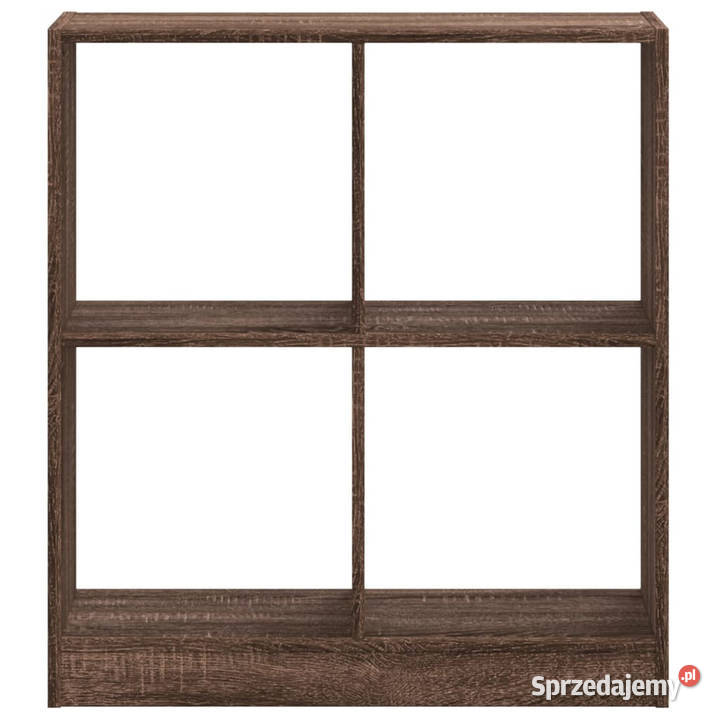 Regał brązowy dąb 685x32x75 materiał Warszawa
