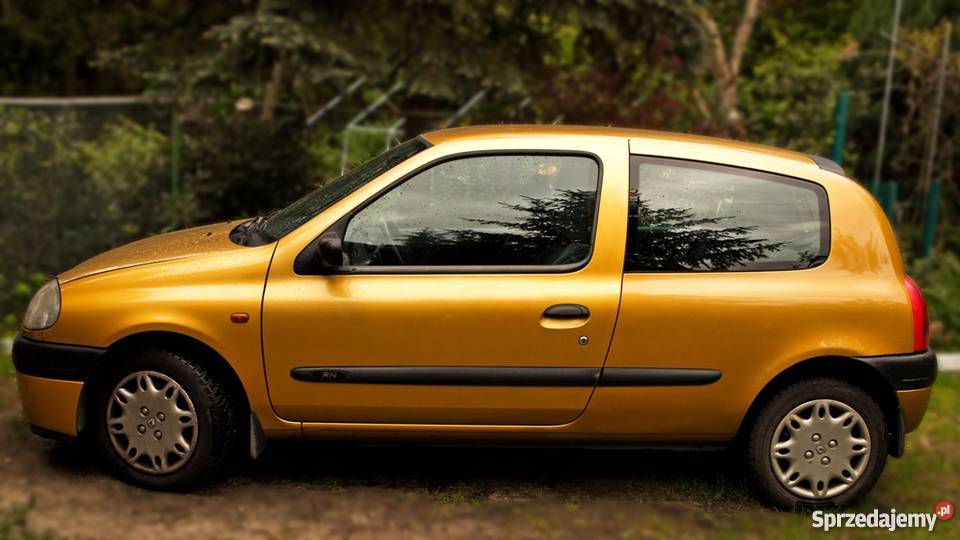 Złoty Renault Clio 14 1999 Stan