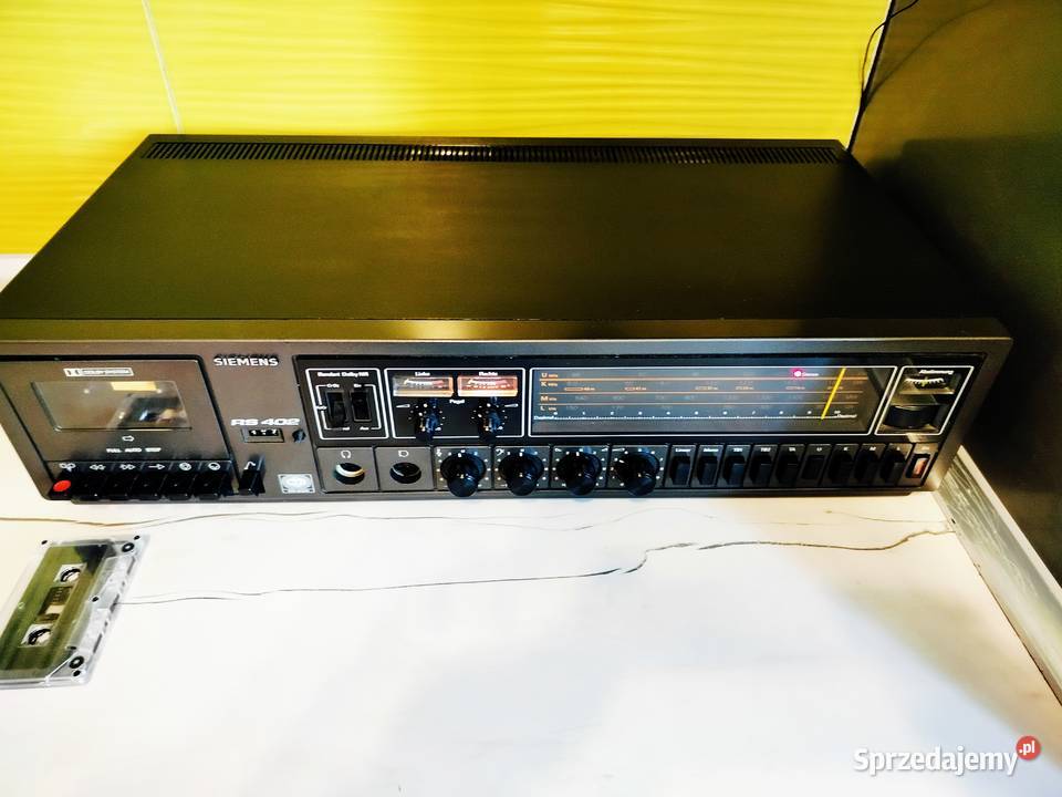 Siemens RS 402 Amplituner z magnetofonem sprawne mazowieckie Mińsk Mazowiecki