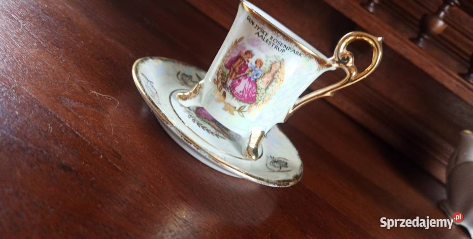 Filiżanka do espresso Na 3 nóżkach Scena dworska pomorskie