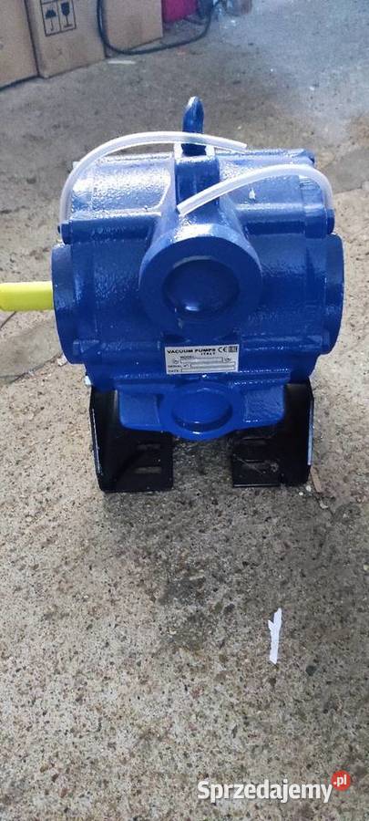 Pompy próżniowe 1000 i 1500 l do dojarek Alfa Polków-Sagały