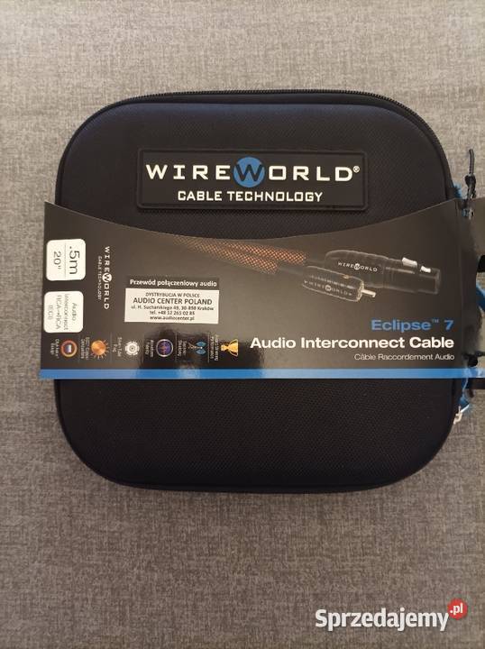 Interkonekt RCA Wireworld Eclipse 7 2 x 05 m Węgorzewo