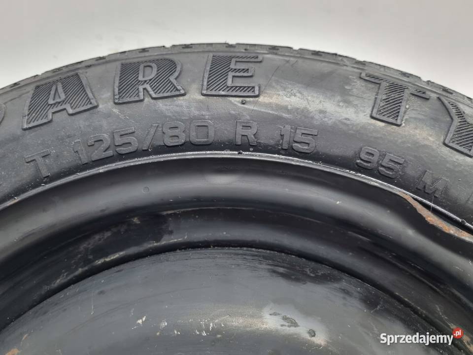 KOŁO DOJAZDOWE 12580 R15 98ABNB 2150836 4x108 sprzedam