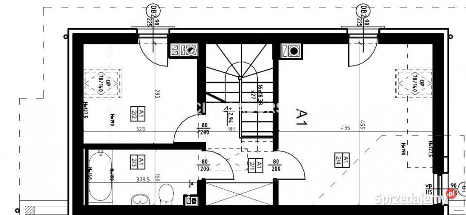 Dom szeregowy na sprzedaż 80m2 Wrząsowice