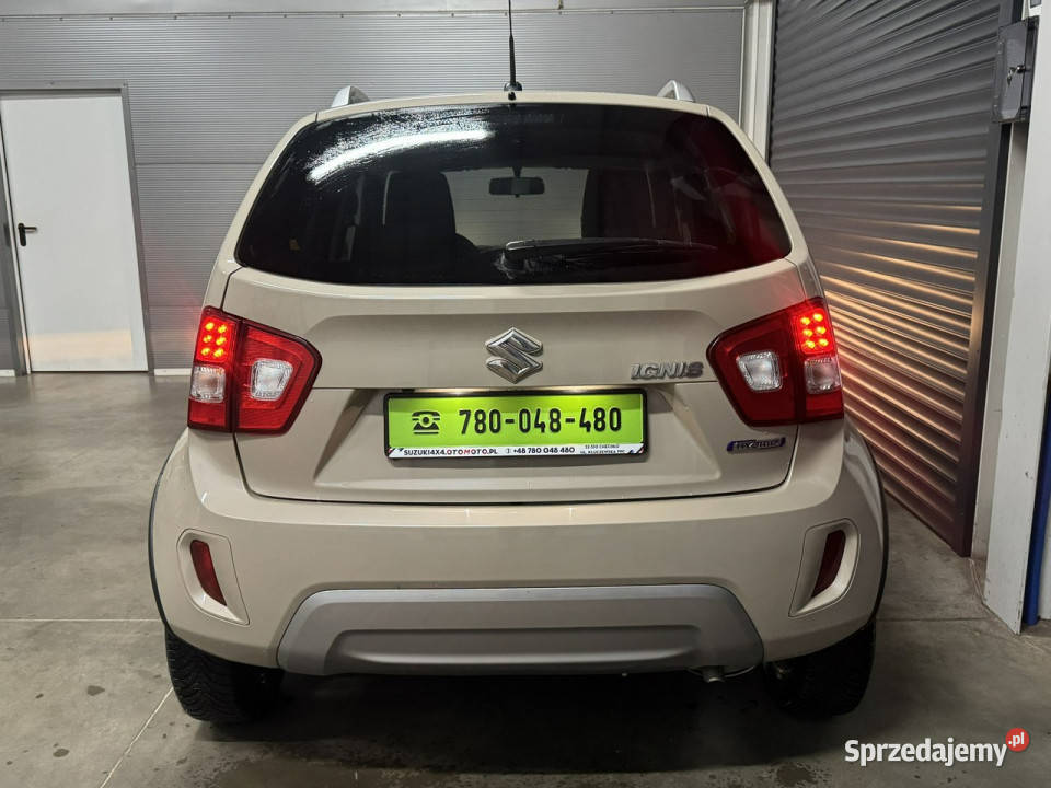 Suzuki Ignis AUTOMAT 70tyśkm Hybrid Bezwypadkowy serwisowany w ASO Chechło