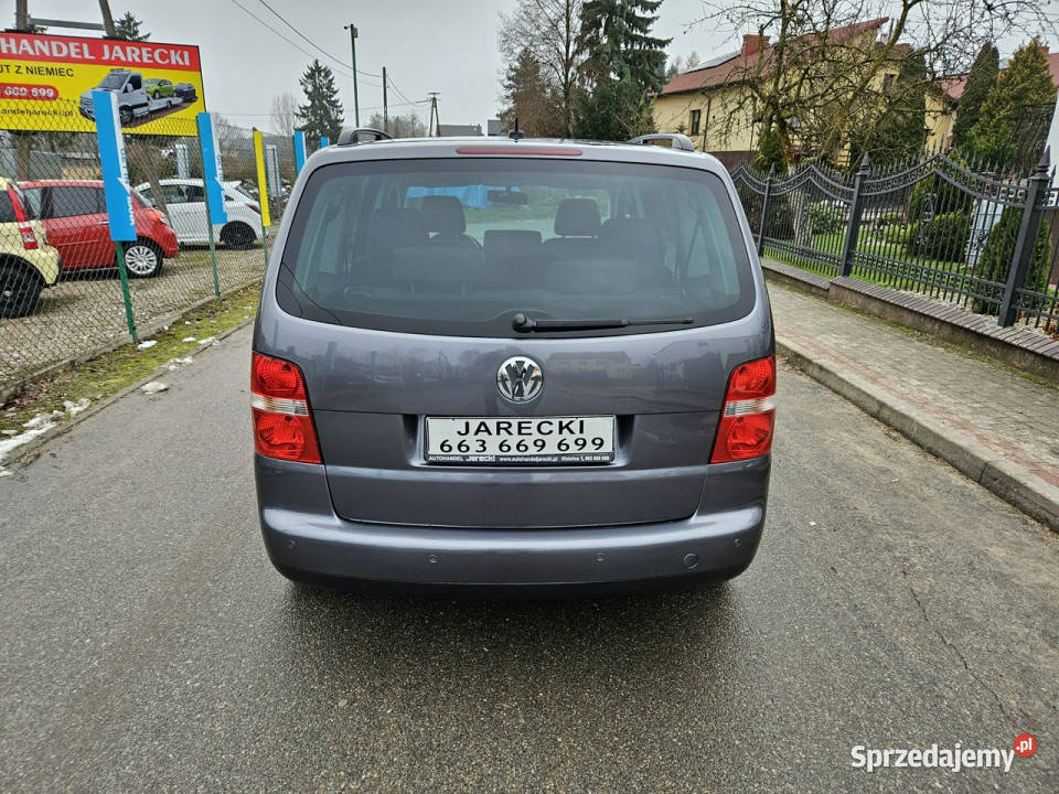 Volkswagen Touran Opłacony Zdrowy Zadbany 1390cm3 Touran Kisielice