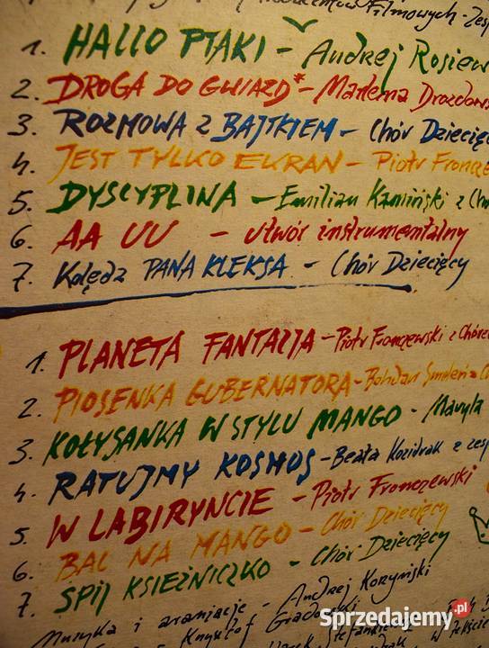 Pan Kleks w kosmosie wydanie I z roku 1988 płyta winylowa kujawsko-pomorskie Chełmno