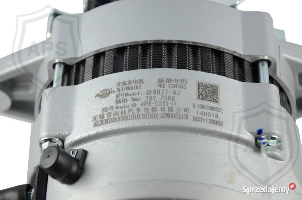 Alternator JFWB27NJ 28V 750W manitech hercules Pozostałe Rolnictwo