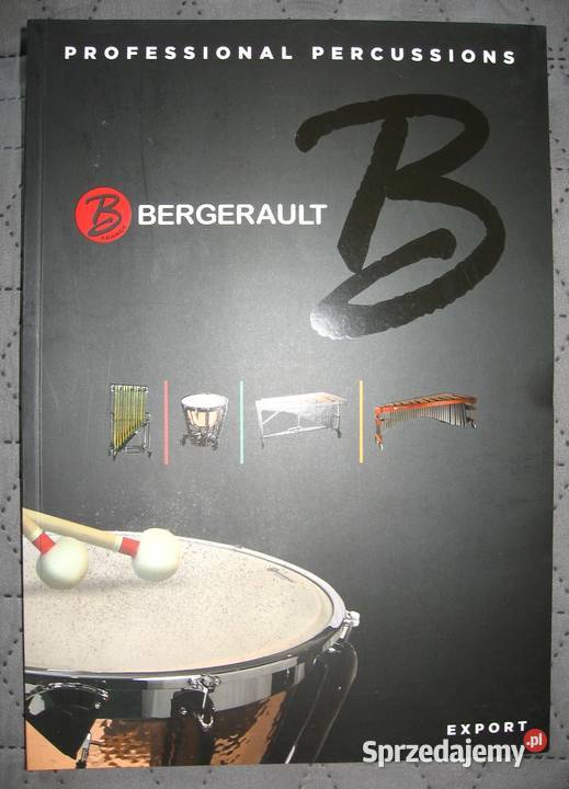 Bergerault Professional Percussions Catalog Instrumenty perkusyjne Kępice
