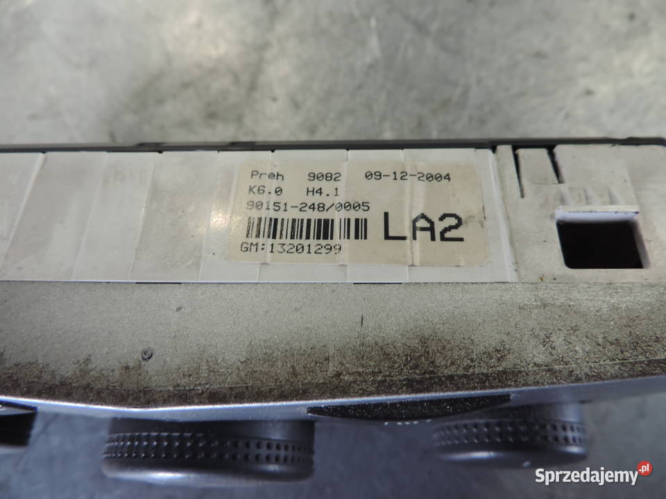 OPEL ASTRA H III PANEL NAWIEWU KLIMATYZACJI Części samochodowe Nowy Sącz