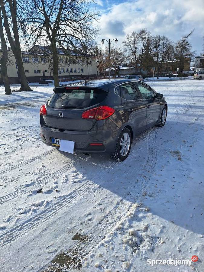 Kia Ceed 14 b 100 14r welurowa tapicerka lubelskie Baranów sprzedam