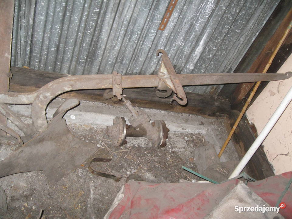 Pług konny zabytkowy np do agroturystyki ozdoby Pługi śląskie