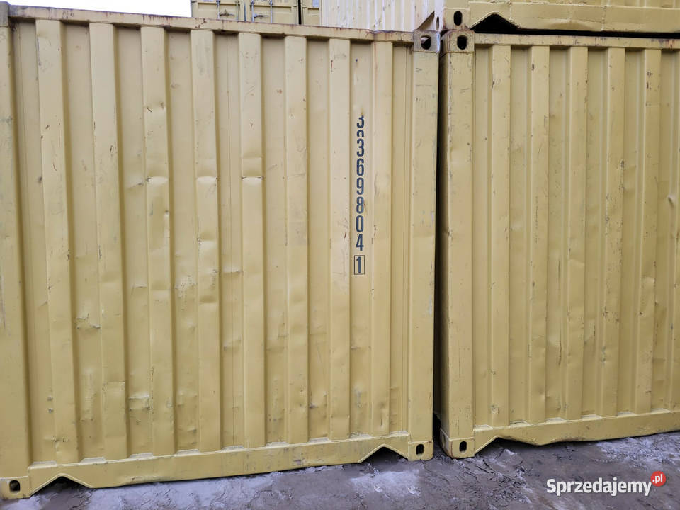 Magazyny kontenery morskie 20DC DV Kokoszki