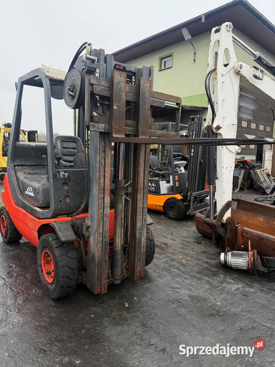 wózek widłowy H20T 2000 Triplex 460m przesuw gaz Wózki widłowe Działoszyn