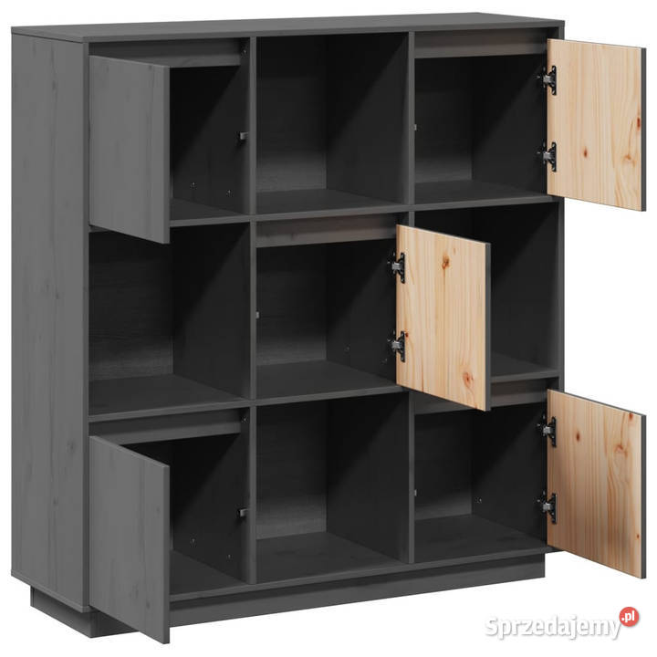 Szafka szara 1105x35x117 lite drewno sosnowe Pozostałe Warszawa