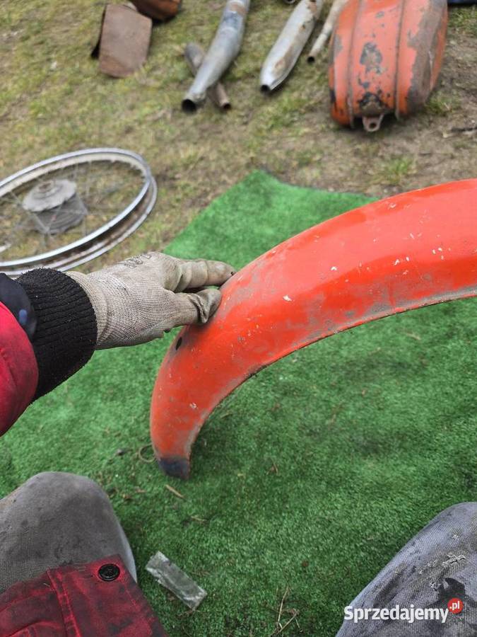 Blotnik tylny romet niebieski Gorzów Wielkopolski sprzedam