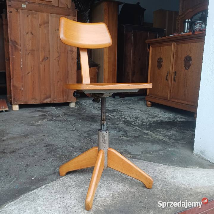 Biurowe Industrialne Krzesło obrotowe reg sprzedam