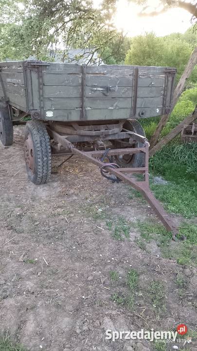 przyczepa uszkodzony Majdan Kozic Dolnych