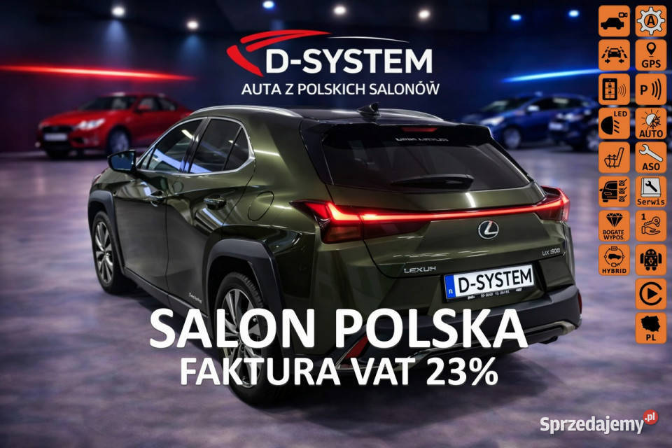 Lexus UX 23 Salon Polska 20 HYBRID Lexus UX 20