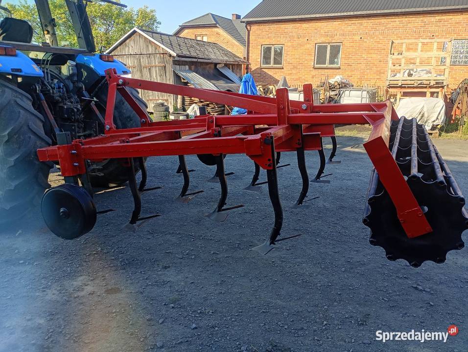 Agregat ścierniskowy bezorkowy pług dłutowy 29m lubelskie Józefówka