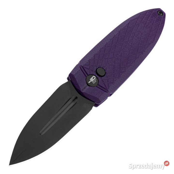 Nóż składany Bestech QUQU Purple G10 Black DLC