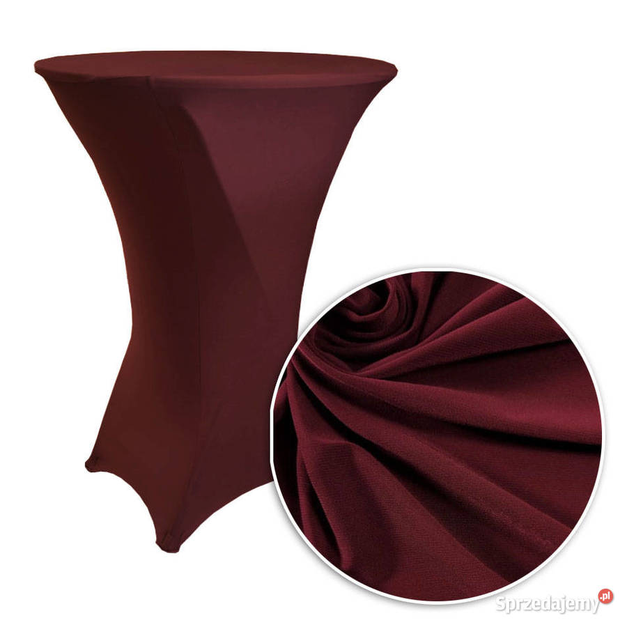 Elastyczne Pokrowce na stoliki koktajlowe z Wrocław