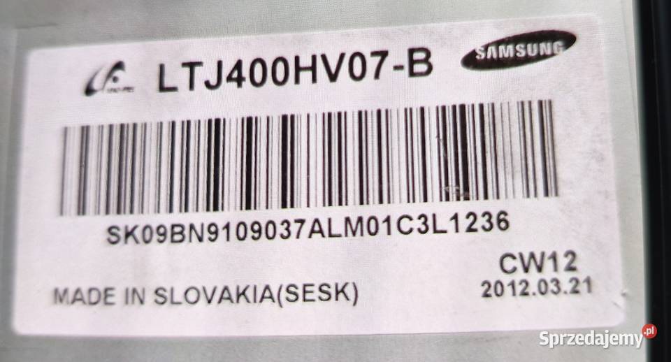 Sprzedam płytę główną telewizora LG plus