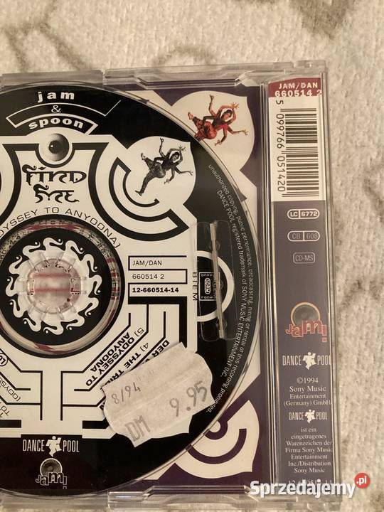 Płyta CD 1 singiel Jam Spoon Feat Plavka Odyssey elektroniczna