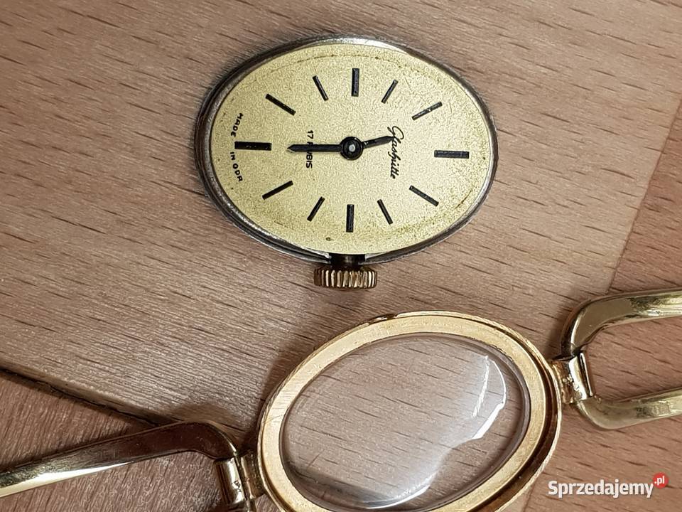 GUB Glashutte mechaniczny zegarek damski Chorzów