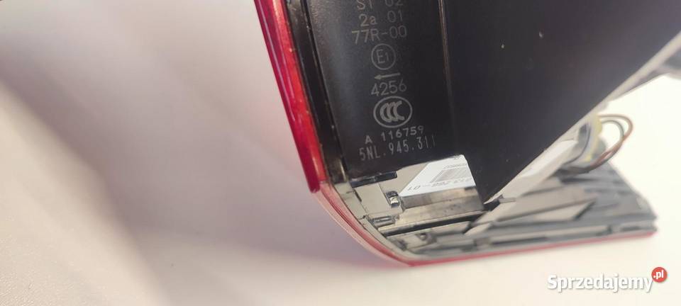 VW TIGUAN ALLSPACE LAMPA PRAWY TYŁ 5NL945096A dolnośląskie sprzedam