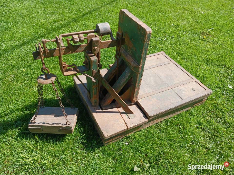 Waga rolnicza szalkowa małopolskie Wola Kalinowska