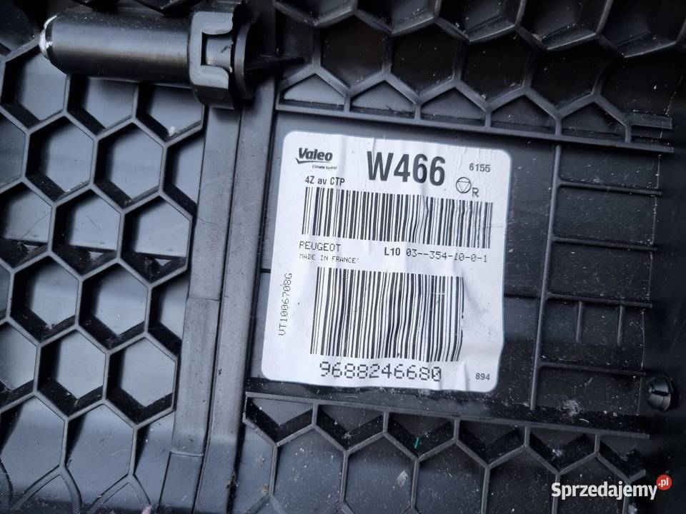 NAGRZEWNICA PEUGEOT 508 I 9688246680 ITA Części samochodowe