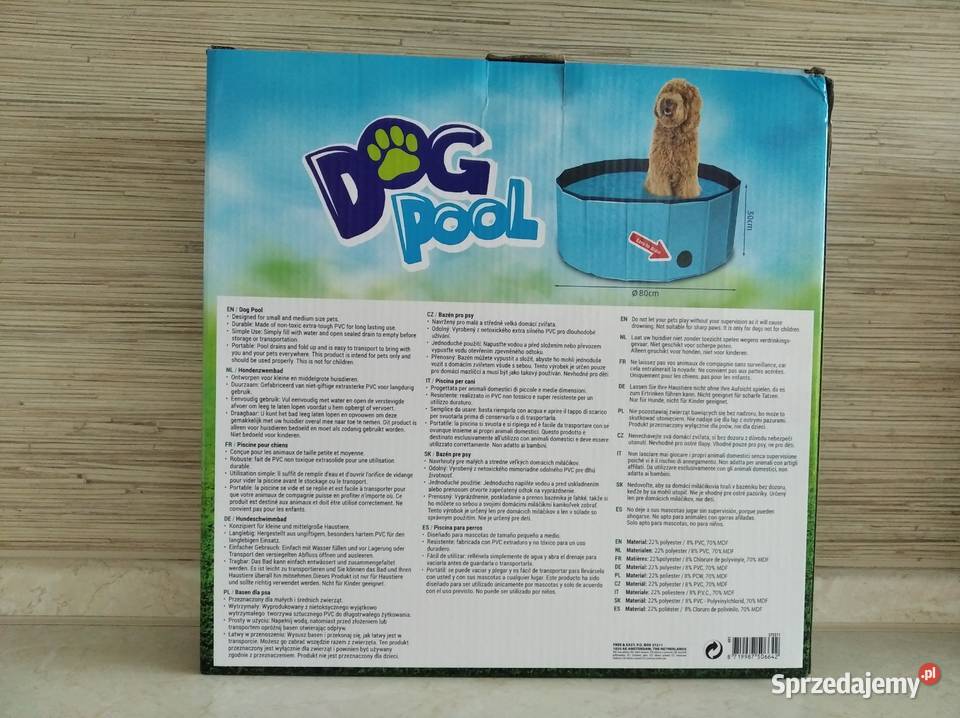 NAJTANIEJ Basen Psa Kojec Legowisko 80x30 Zabrze