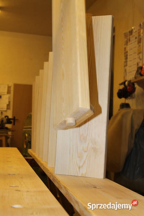 SCHODY SOSNA REGULOWANE MŁYNARSKIE DREWNIANE Łuków