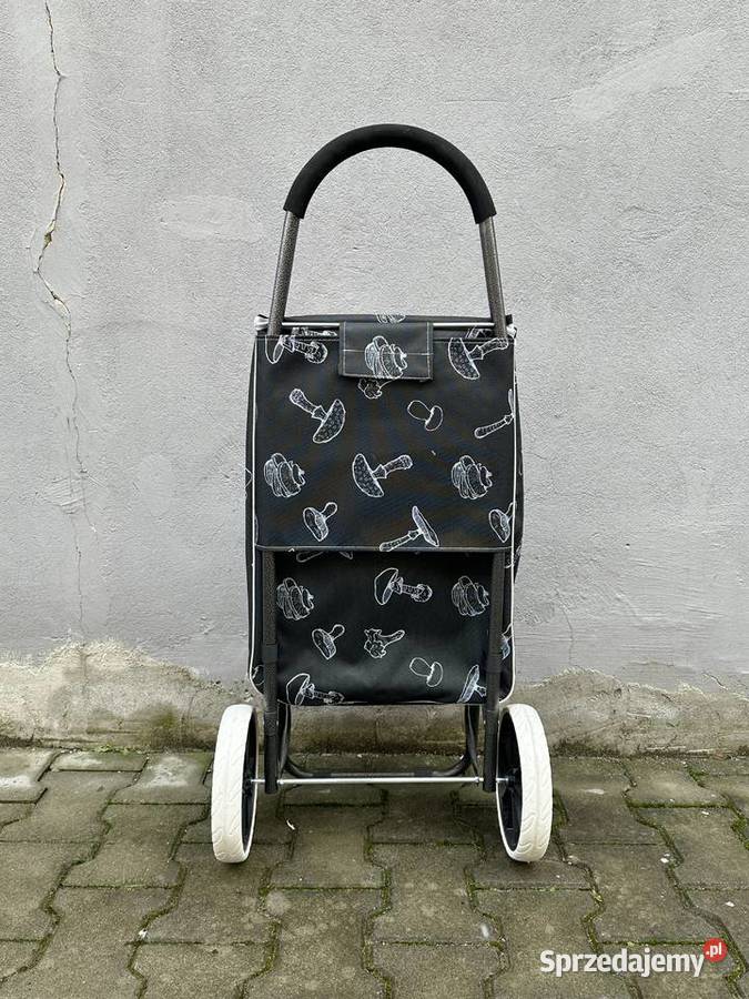 Wózek na zakupy stalowy duże koła Pozostałe Kraków sprzedam