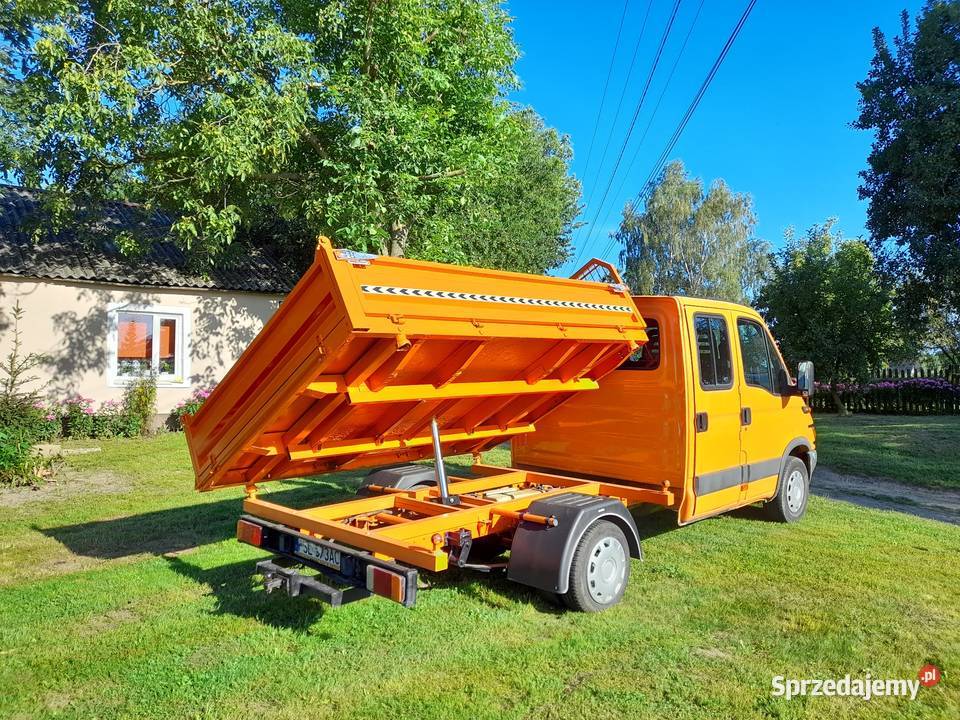 Iveco daily doka bliźniaki 2001 28 kiper 3 świętokrzyskie Nieczulice-Kolonia