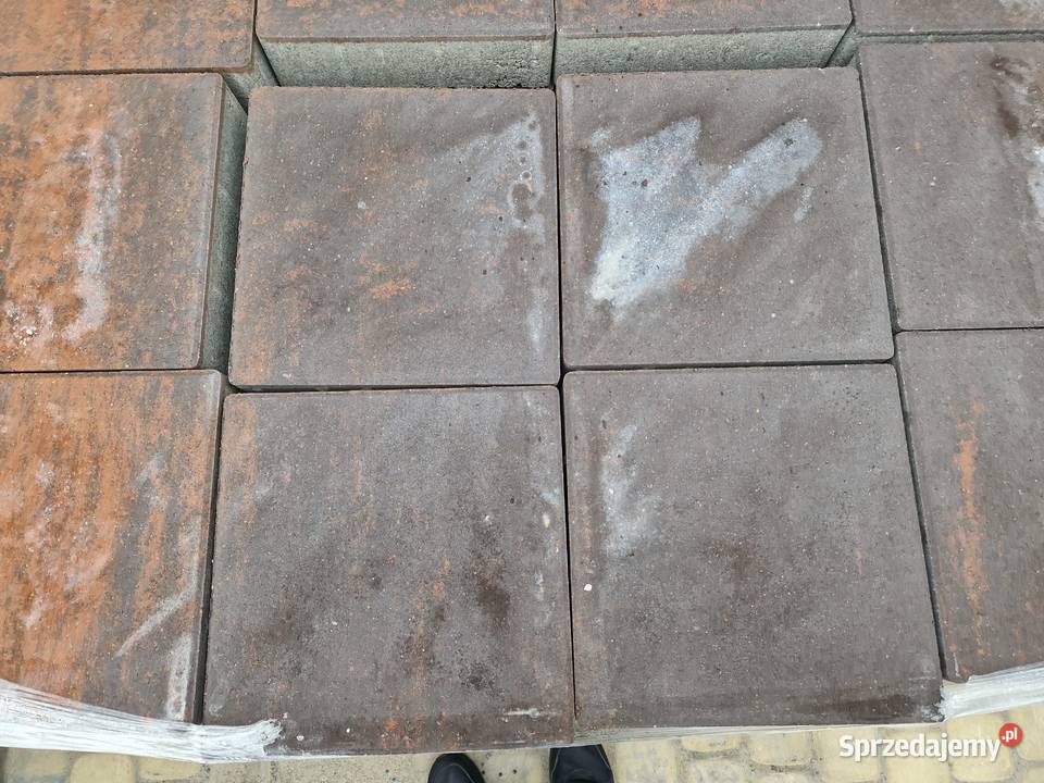 Kostka Brukowa Quadra 30x30x8 Kasztanowy Libet Wielogóra