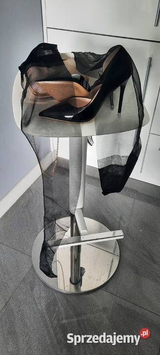 pończochy nylonowe 100 czarne FF konesera Inna marka